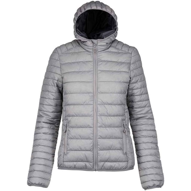 Kariban Womens Lightweight Hooded Padded Jacket