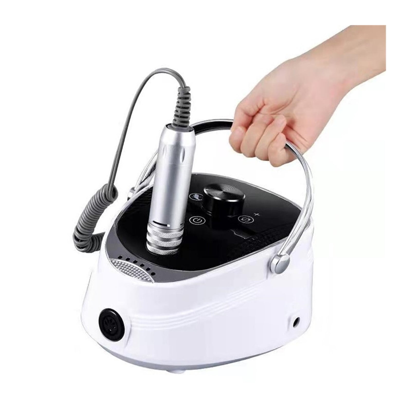 Rechargeable Nail Drill Machine,35000 RPM Nail Gel Polisher,Portable Nail Drill For Manicure Milling Machine ,Lightweight and Portable