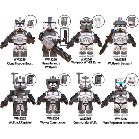 Toybuy Star Wars Clone Wars Commanders Block Building Set (11 Pieces)