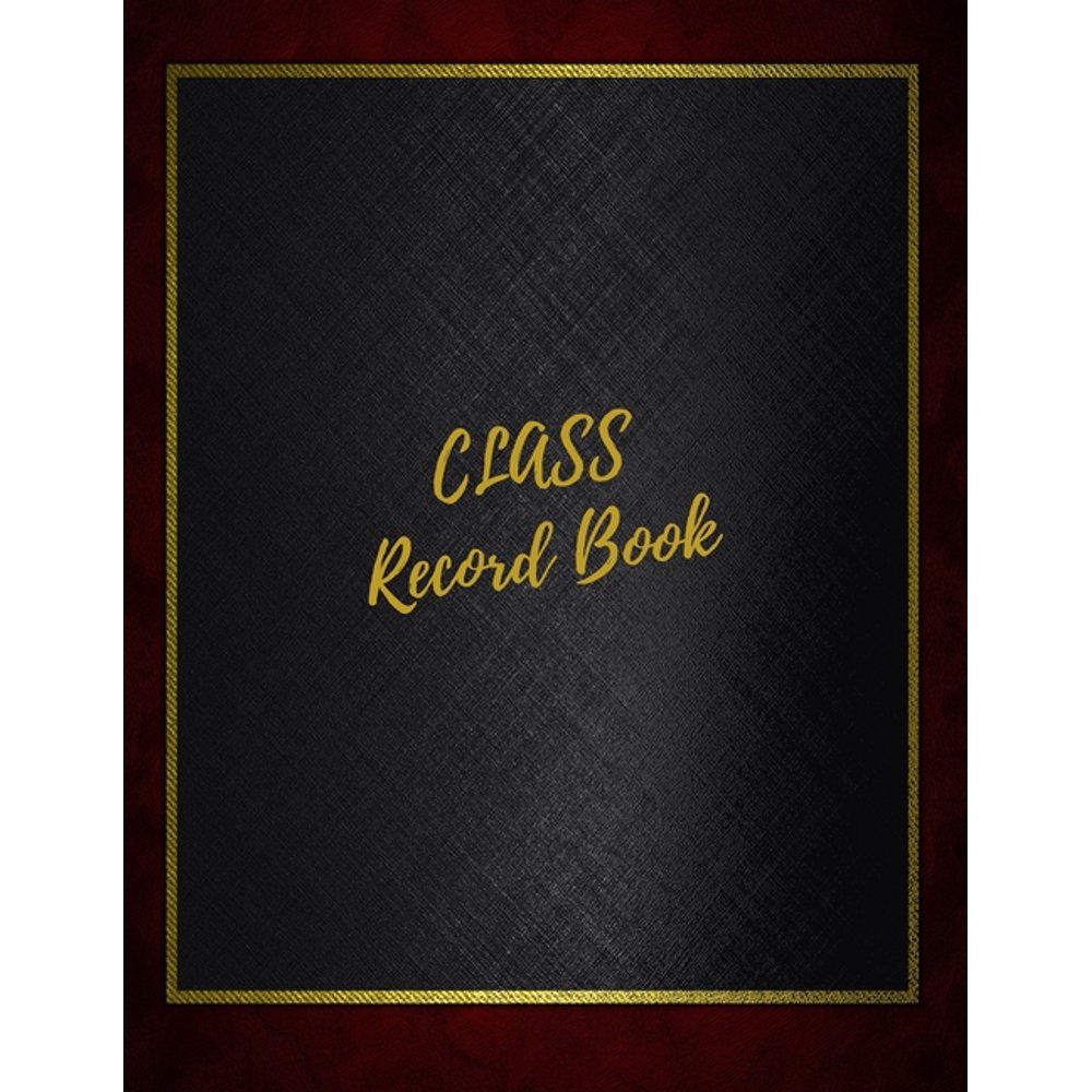 Class Record Book Time Management for Teachers Home School Lesson