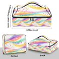 thumbnail image 3 of Iauyy Casserole Carrier for Hot Food Insulated Casserole Travel Carry Bag with Lid Food Warmer Bag for Party/Picnic,Wavy Lines, 3 of 7