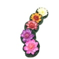 thumbnail image 4 of Pomeat 5 Pcs Floating Artificial Lotus Flowers Decor Floating Pond Decor Water Lily Home Decoration, 4 of 6