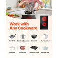 thumbnail image 6 of VEVOR Built in Electric Stove Top, 20 x 11.6 inch 2 Burners, 240V Glass Radiant Cooktop with Sensor Touch Control, Timer & Child Lock Included, 9 Power Levels for Simmer Steam Slow Cook Fry, 6 of 9