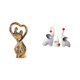 thumbnail image 1 of Figuras de parejas, estatuas, recuerdos, regalos, esculturas para enamorados, adorno para el Día de Valentín, aniversario, novia, familia, escultu, 1 of 8