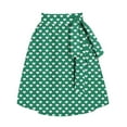 thumbnail image 6 of Lenago Womens Apron Dresses For Women Oktoberfest Costumes Multiple Color Schemes Square Collar Short Sleeves Dirndl Dresses German Dresses Festival Bavarian Costume Beer Carnival Women Party Dresses, 6 of 9