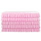 thumbnail image 1 of de tul para , de 5 capas con rosa, para fiestas, baby shower, bodas, cumpleaños, decoración para hogar, 3 tamaños 75x183cm Yotijar Falda De Mesa De Manteles De Tul, 1 of 7