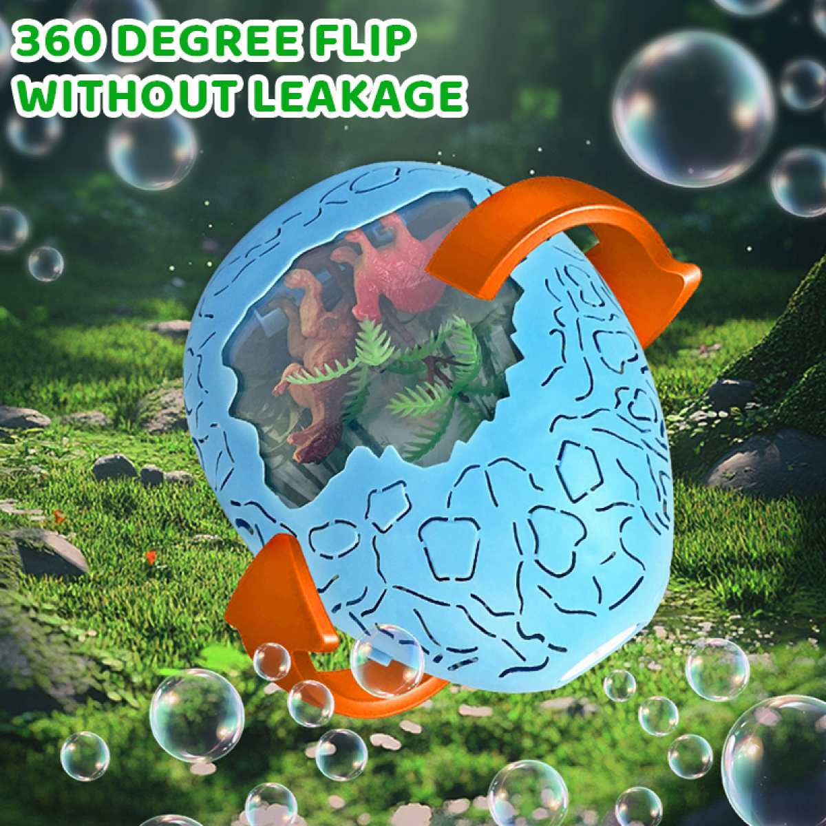 Dinosaur Eggs Bubbles Machine for Kids, Automatic Bubble Blower with Lights & Music for Boys Girls Ages 3-12 Indoor Outdoor Play, Birthday Gifts(Violet)