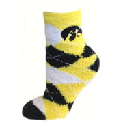 Iowa Hawkeye Argyle Fuzzy Sock