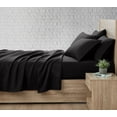 thumbnail image 5 of Serta So Soft 6-Piece Black Sheet Set, King, 5 of 5