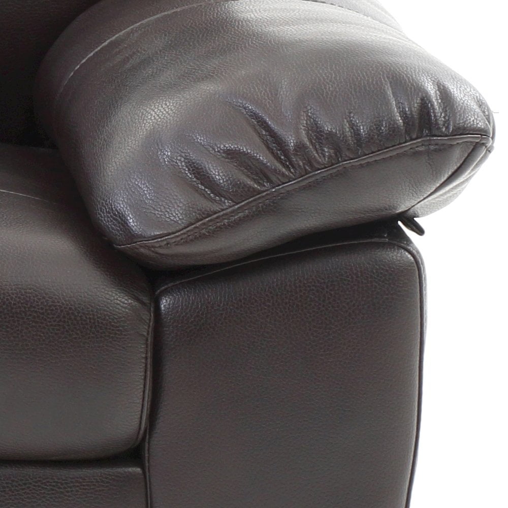 Glory Furniture Marta Accent Chair in Dark Brown Color