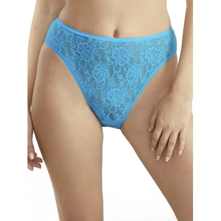 

Hanky Panky Womens Signature Lace Hi-Cut Brief Style-482264