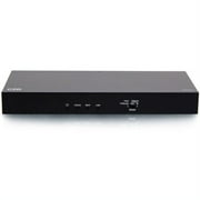 C2G HDMI HDBaseT + USB-C, 3.5mm, and USB-B to A over Cat Extender Wall Plate Transmitter to Box Receiver, 4K 60Hz
