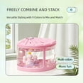 thumbnail image 6 of lanema 2pcs Desk Display Betta Fish Tanks for Pet Fish with Covered Top and Clear View, 6 of 9