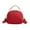 Red, variant on jovati Crossbody Bags for Women Crossbody Purse Shoulder Bag Cross Body Bag Women Nylon, Ladies Purse Mini 3 Layer Zipper Shoulder Wallet Bag Cross Body Bag Purses for Women Small