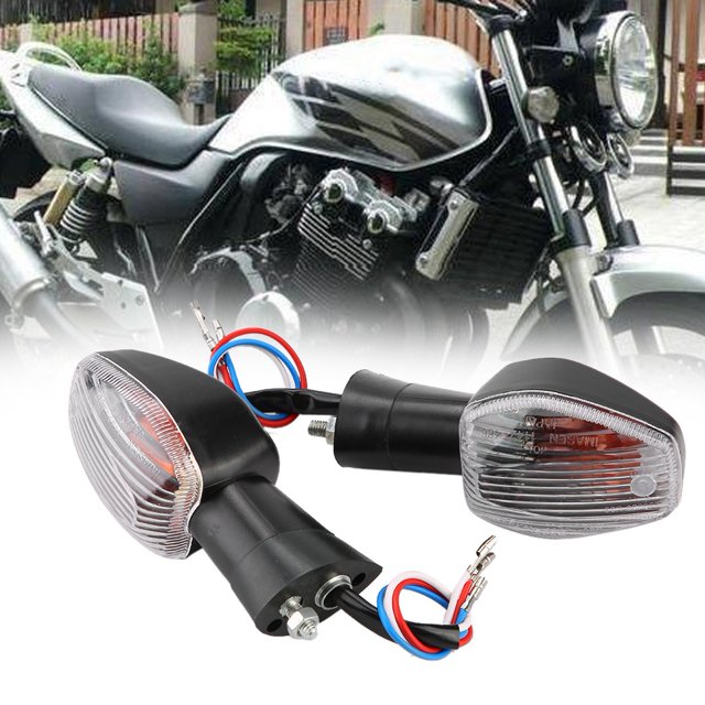 LAFGUR 12V Motorcycle Turn Signal Light Front Rear Indicator Lamp Fit For CB400 VTEC