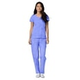 thumbnail image 4 of Adar Universal Scrubs For Women - Curved Glamour Scrub Top, 4 of 7