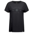 thumbnail image 2 of Women's Levelwear Black Winnipeg Jets Influx Abyssal T-Shirt, 2 of 3
