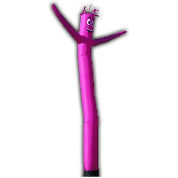 Inflatable Tube Man Guy 6ft - Solid Magenta Color - Body only, Without air Blower