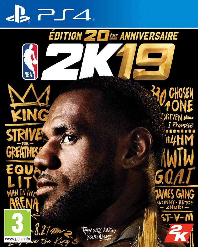 nba 2k19 cover 20th anniversary background