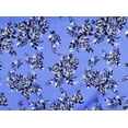 thumbnail image 2 of Zelouf Danielle Stretch Satin Print  , Sewing, DIY, Crafts Fabric by the Yard, 691 Lavend/blk, 20 Yard, 2 of 2