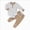 A258-White, variant on Boys Clothes 2 Piece Winter Outfits Long Sleeve T-shirt and Camo Pants Sets Kids Clothes Boys,Active(White,0-3 Months)