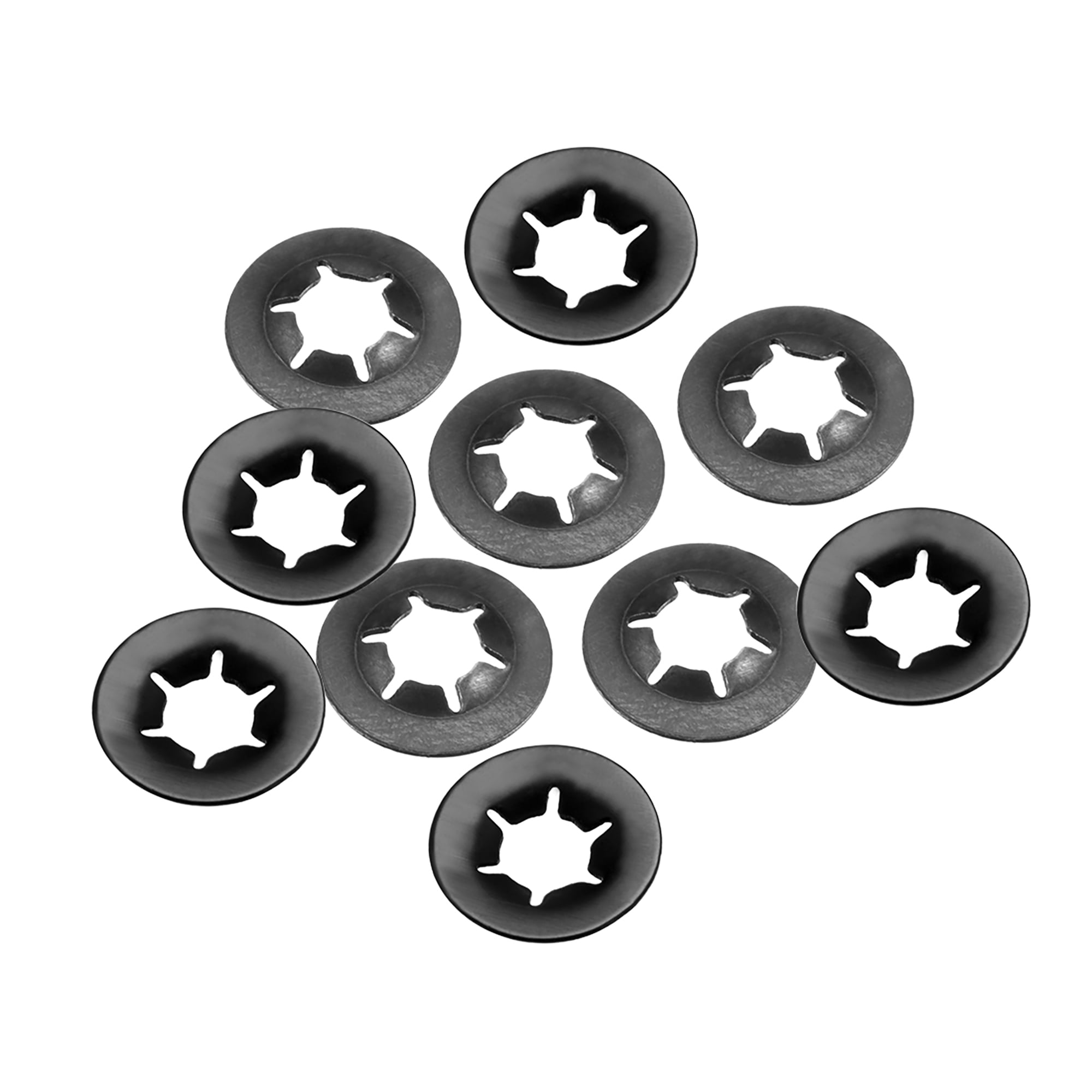 Starlock Washers , M5x14 Internal Tooth Clips Fasteners , Pack of 10