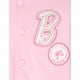 thumbnail image 4 of Chaqueta Barbie Big Girls French Terry Varsity Rosa 10-12, 4 of 6