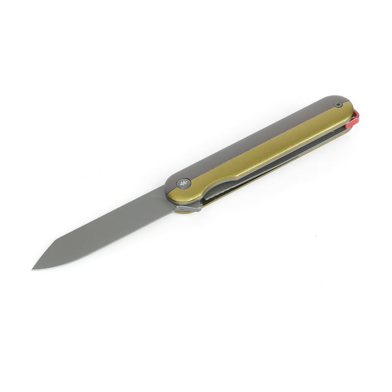 Swiss Tech 7 Assisted Flipper Pocket Knife, AUS-8 Steel 3 Blade, 4  Aluminum Handle, Multi-color 