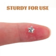 thumbnail image 2 of 150pcs DIY Leathercraft Star Rivets Metal Studs Rivets Decorative Rivets, 2 of 8