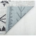thumbnail image 4 of Mason Brooks Cressida CA45A Angelica Gray Moroccan Tribal Gray Area Rug, 2'6" x 8', 4 of 9