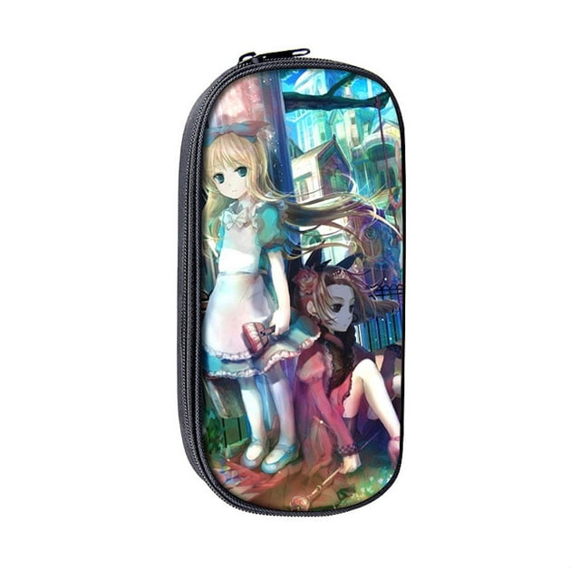 Estuche para lápices Alicia en el país de las maravillas de poliéster de gran capacidad