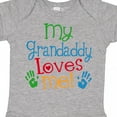 thumbnail image 4 of Inktastic My Grandaddy Loves Me Boys or Girls Baby Bodysuit, 4 of 5