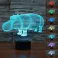 thumbnail image 1 of 3D LED Charizard Optical Illusion Night Light,FYBTO 7 Color Change Touch Switch USB Powered Bedroom Decor Desk Lamp, 1 of 5