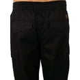 thumbnail image 4 of Replay Box Logo Cargo Trousers, Black, 4 of 6