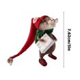 thumbnail image 6 of Cute Needle Felted Mouse,Christmas Wool Felt Mouse Ornament, Cute Felt Mice Figurine for Halloween Christmas Decor,Needle Felted Christmas Mouse Doll Decorations, 6 of 6