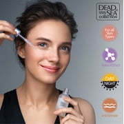 Dead Sea Collection Retinol Serum for Facial - Anti-Wrinkle Face Skin Care - Pack of Dead Sea Collection Retinol Serum for Facial - Anti-Wrinkle and Anti Aging Face Skin Care - Pack of 1 (1.01 fl.oz)
