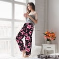 thumbnail image 3 of Fotbe Lilies Flowers Women's Pajama Pants,Sleepwear Pants,Pj Bottoms Drawstring And Pockets-Large, 3 of 7