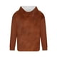 thumbnail image 3 of Sudadera con capucha para hombre, informal, de Halloween, con cuello redondo, estampado, manga larga, 3 of 4