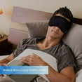 thumbnail image 6 of Sleep Headphones 5.2 Bluetooth Sleep Mask with Music and Ultra Thin Speakers Perfect for Sleeping, Air Travel,Meditation and Relaxation，Unique Gifts for Men Women - Black, 6 of 8
