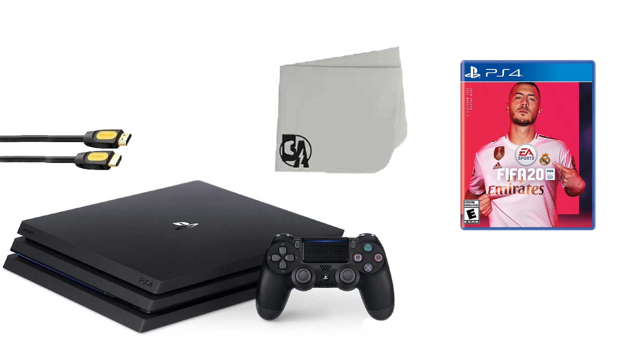 Sony PlayStation 4 PRO 1TB Gaming Console Black FIFA-20 Bundle Like New - Walmart.com