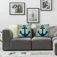 thumbnail image 3 of Nawypu  Navy Blue Boat Anchor Nautical Anchor 2pcsThrow Pillow Case Decorative Home Bedroom Cushion Cover,Sofa Bed Couch Decor, Sea Lovers Men Women Boys Girls Gifts, 3 of 6