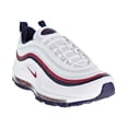 thumbnail image 2 of Nike Air Max 97 Women's Shoes White/Red Crush/Blackened Blue 921733-102, 2 of 6