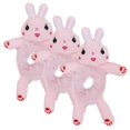 thumbnail image 2 of Donas de pelo de Conejo DonaRabbit 3Pzas Conejo Rosa Felpa Elástica., 2 of 2
