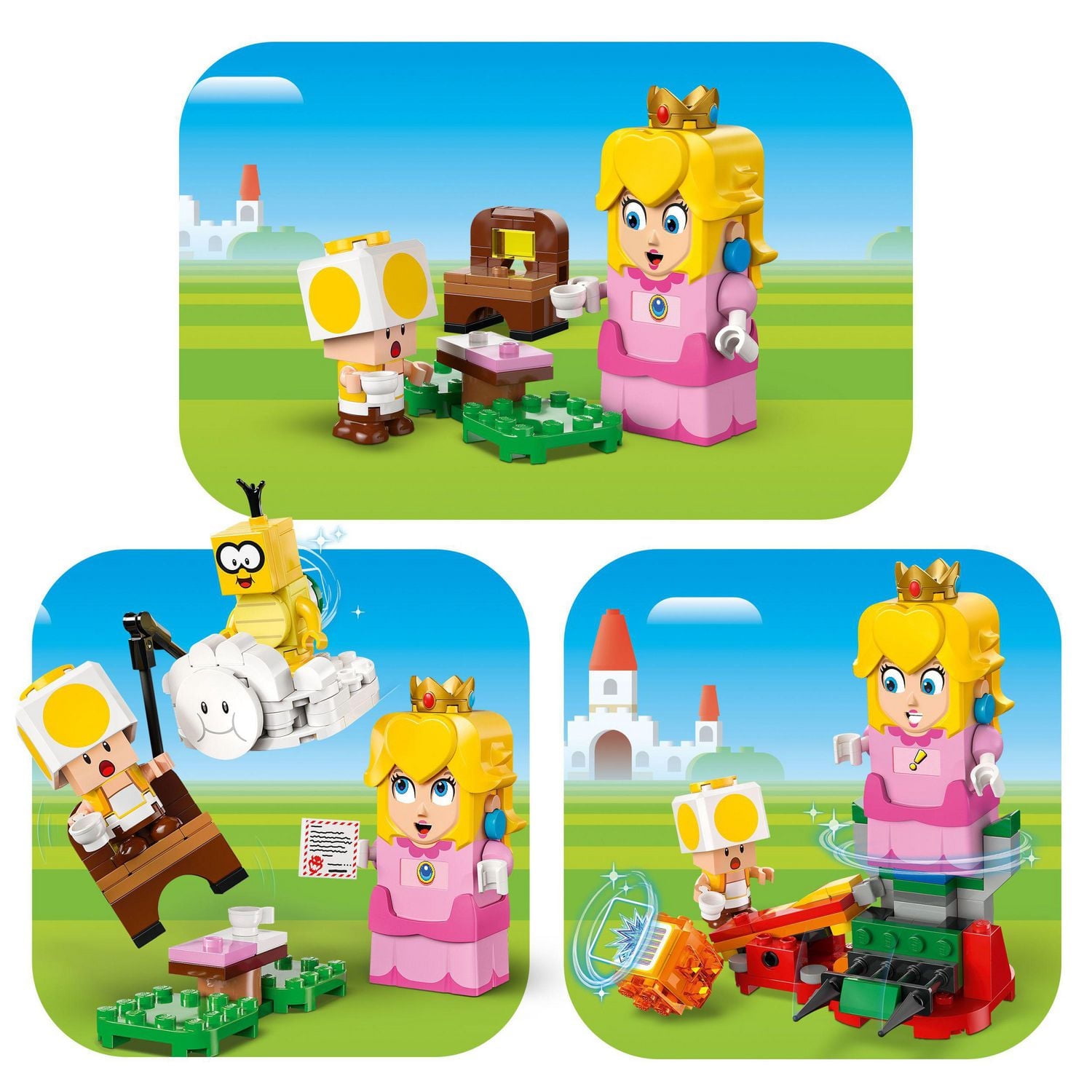 LEGO Super Mario Adventures with Interactive LEGO Peach Princess Toy Gift for Kids, Super Mario Playset, 71441