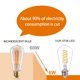 thumbnail image 5 of Bombillas LED Austin Coast Regulables Vintage Edison de 6 W 4000 K, 5 of 8