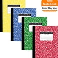 thumbnail image 2 of Composition Notebook, Wide Ruled, Marble Cover,Color May Vary, 2 of 6