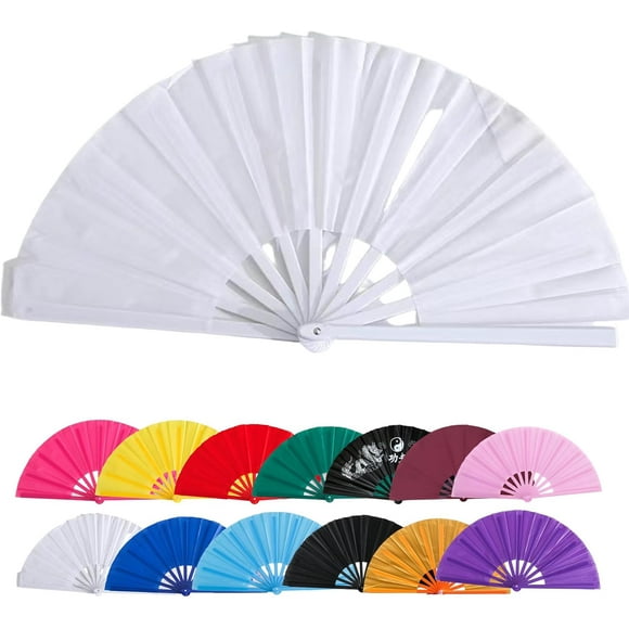 Tingzi Large Clacking Fans for Line Dancing, Clack Fans for Line Dancing, Snap, for Popping Fan, Foldable Line Dance