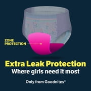 Goodnites Girls Nighttime Bedwetting Underwear, L (68-95 lbs), 34 Count (Select for More)
