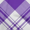 thumbnail image 1 of oneOone Cotton Poplin Purple Fabric Tartan Quilting Supplies Print Sewing Fabric By The Yard 56 Inch Wide, 1 of 4