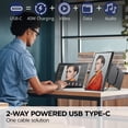 thumbnail image 4 of ViewSonic VP16-OLED 15.6 Portable 1080p OLED Monitor with 60W USB-C and Mini-HDMI, and Ergonomic Stand(Renewed), 4 of 5